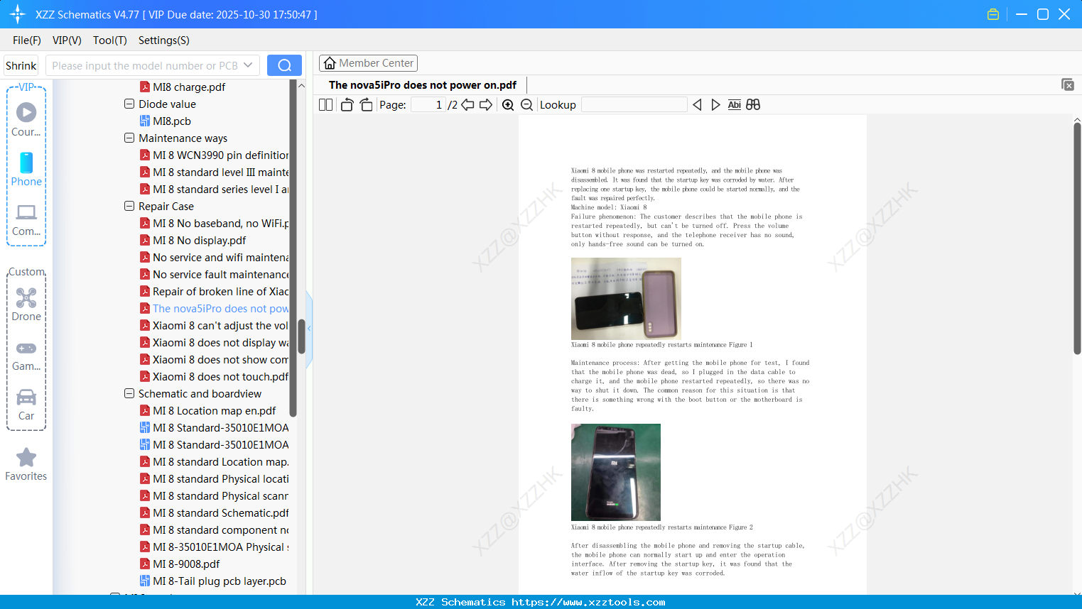 Xiaomi The Nova5iPro Does Not Power On